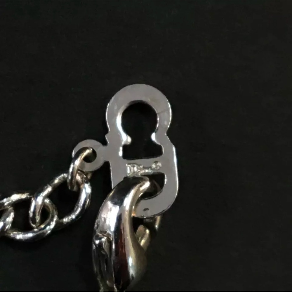 Dior Silver CD Logo Necklace Vintage - Picture 7 of 7